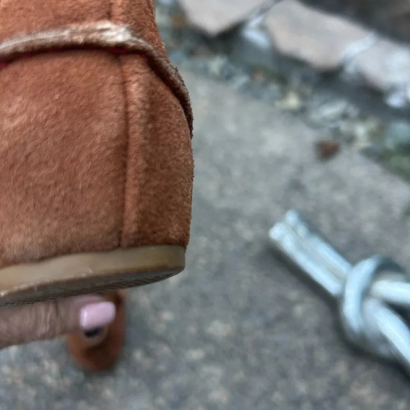 Donald J Pliner Tan Sport Suede Berle Casual Booties Size 9 - Picture 5 of 13